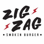 Zig Zag Smokin Burger logo